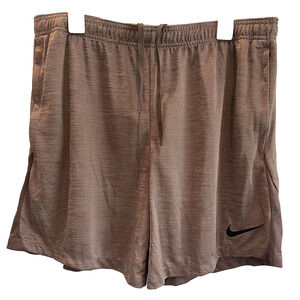 Men's Nike Dri-Fit Academy Soccer Shorts XXL Slim Fit Coral Beige ⚽NEW⚽ 8"